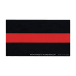 Magnet - Thin Red Line (5" x 2.75")