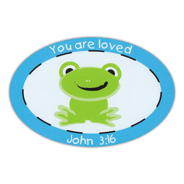 Oval Magnet - You Are Loved (John 3:16)