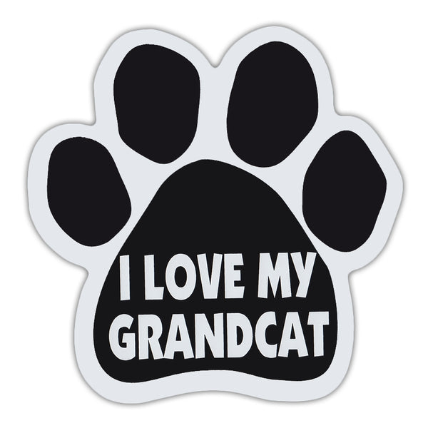 Cat Paw Magnet - I Love My Grandcat