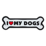 Giant Size Dog Bone Magnet - I Love My Dogs