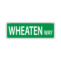 Street Sign - Wheaten Way