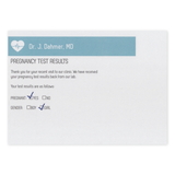 Prank Postcard (Fake Pregnancy Test Results)
