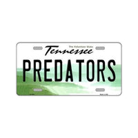 NHL Hockey License Plate Cover - Nashville Predators
