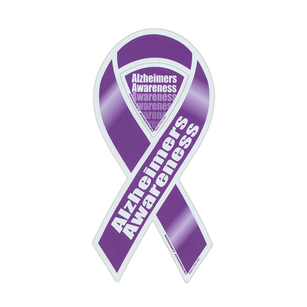 Ribbon Magnet - Alzheimer's Awareness
