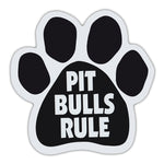 Dog Paw Magnet - Pit Bulls Rule