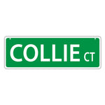 Street Sign - Collie Court