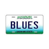 NHL Hockey License Plate Cover - St. Louis Blues