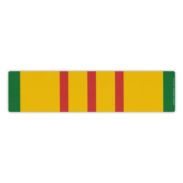 Magnet - Vietnam War Service Ribbon (10" x 2.5")