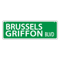 Street Sign - Brussels Griffon Blvd