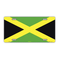 Jamaican Flag Plate