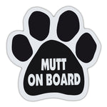 Dog Paw Magnet - Mutt On Board