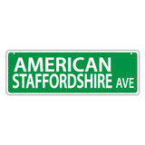 Street Sign - American Staffordshire Avenue