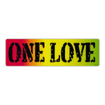 Bumper Sticker - One Love