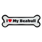 Dog Bone Magnet - I Love My Beabull