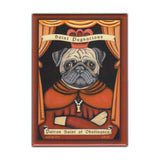 Refrigerator Magnet - Patron Saint Dog Series, Pug