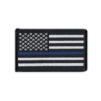 Patch - United States Flag Thin Blue Line, Police