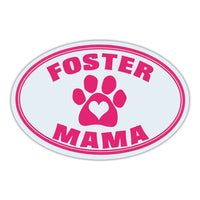 Oval Magnet - Foster Mama