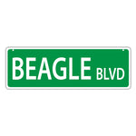 Street Sign - Beagle Blvd