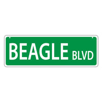 Street Sign - Beagle Blvd