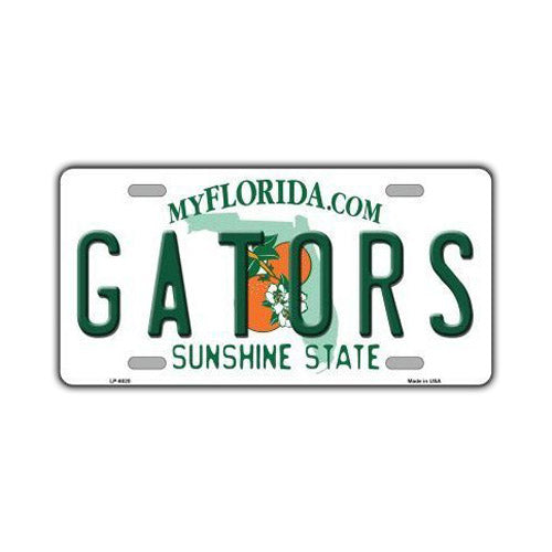 Aluminum License Plate Cover - (Gators) University of Florida