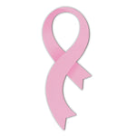 Magnet - Breast Cancer Support Ribbon (6.5" x 2.5")