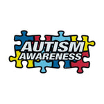 Magnet - Autism Awareness Puzzle Pieces (7" x 3")