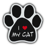 Cat Paw Magnet - I Love My Cat