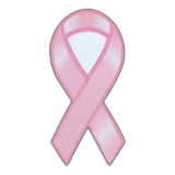 Ribbon Magnet - Breast Cancer (Solid Pink)