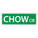 Street Sign - Chow Circle