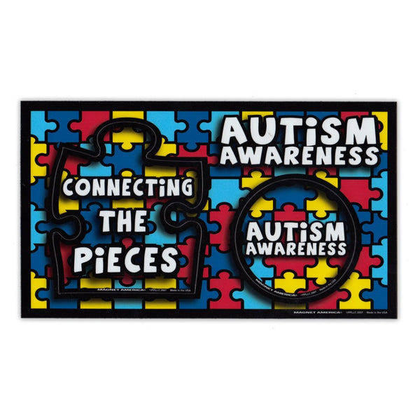 Picture Frame Magnet - Autism Awareness (9" x 5.25")