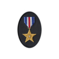 Patch - Silver Star Medal Ribbon