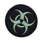 Patch - Zombie Symbol (Black and Green)