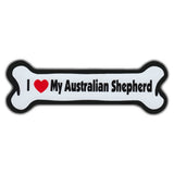 Dog Bone Magnet - I Love My Australian Shepherd