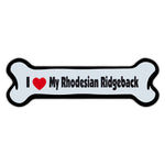 Dog Bone Magnet - I Love My Rhodesian Ridgeback