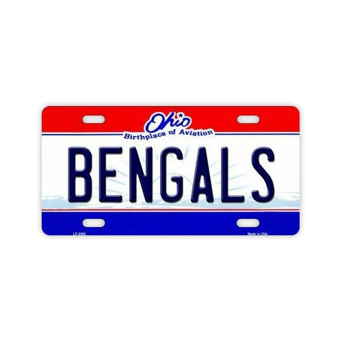 License Plate Cover - Cincinnati Bengals