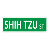 Novelty Street Sign - Shih Tzu Street