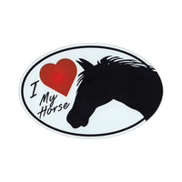 Magnet - I Love My Horse (6" x 4")