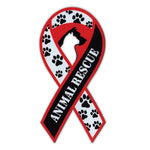 Ribbon Magnet - Animal Rescue Support