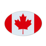 Oval Magnet - Canada Flag
