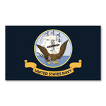 Magnet - United States Navy Flag (7" x 4")