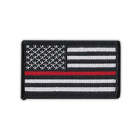 Patch - United States Flag Thin Red Line, Firefighter