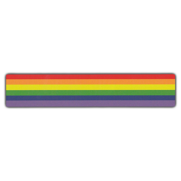 Bumper Sticker - Gay Pride Rainbow Flag 