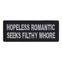 Patch - Hopeless Romantic Seeks Filthy Whore