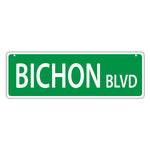 Street Sign - Bichon Blvd