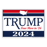 Yard Sign - Donald Trump 2024 (18" x 12")