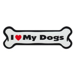 Dog Bone Magnet - I Love My Dogs