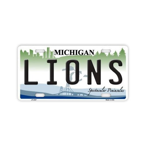 License Plate Cover - Detroit Lions