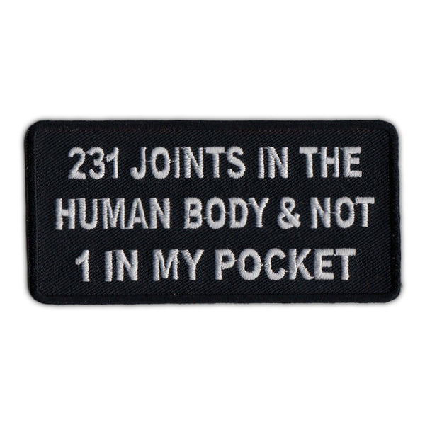 Patch - 231 Joints In The Human Body & Not 1 In My Pocket