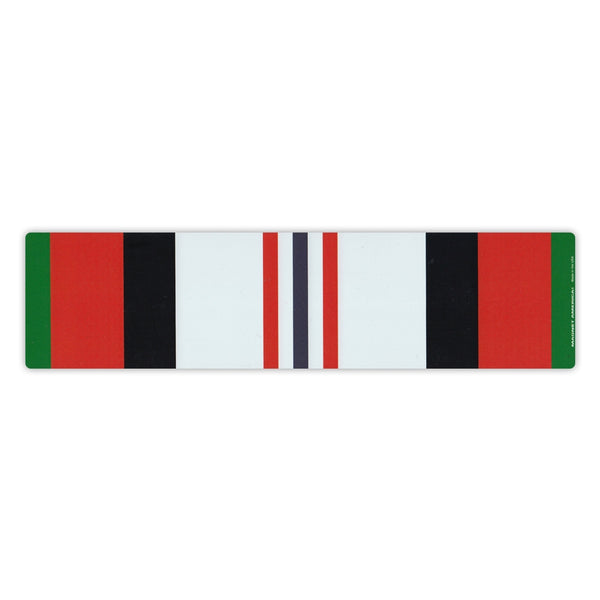 Magnet - Afghanistan War Service Ribbon (10" x 2.5")