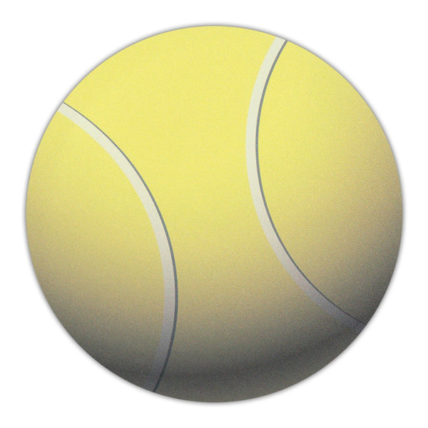Round Magnet - Tennis Ball (4.75" Diameter)